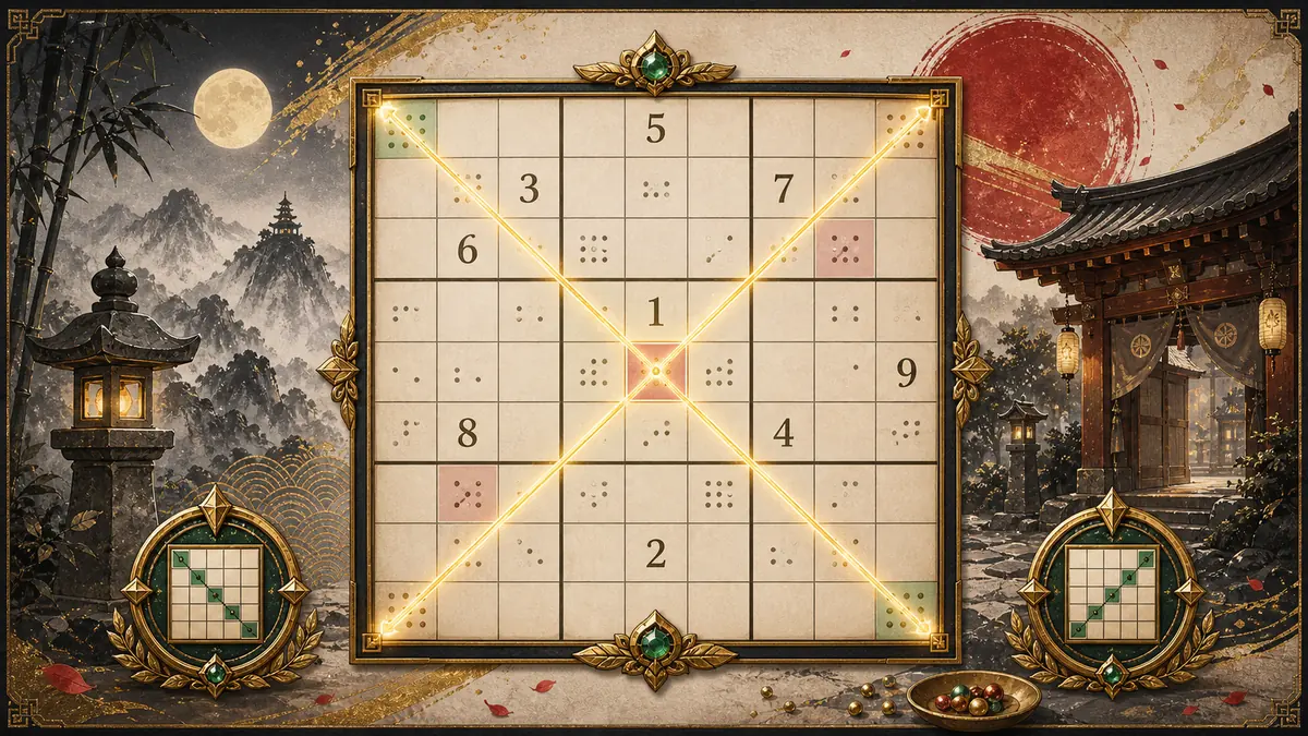 Sudoku X Strategy: How Diagonals Change the Solve
