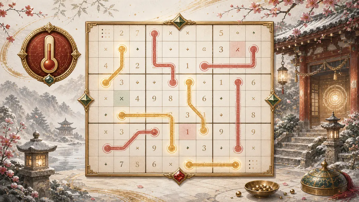 Thermo Sudoku Rules and Strategy: Read the Thermometers First