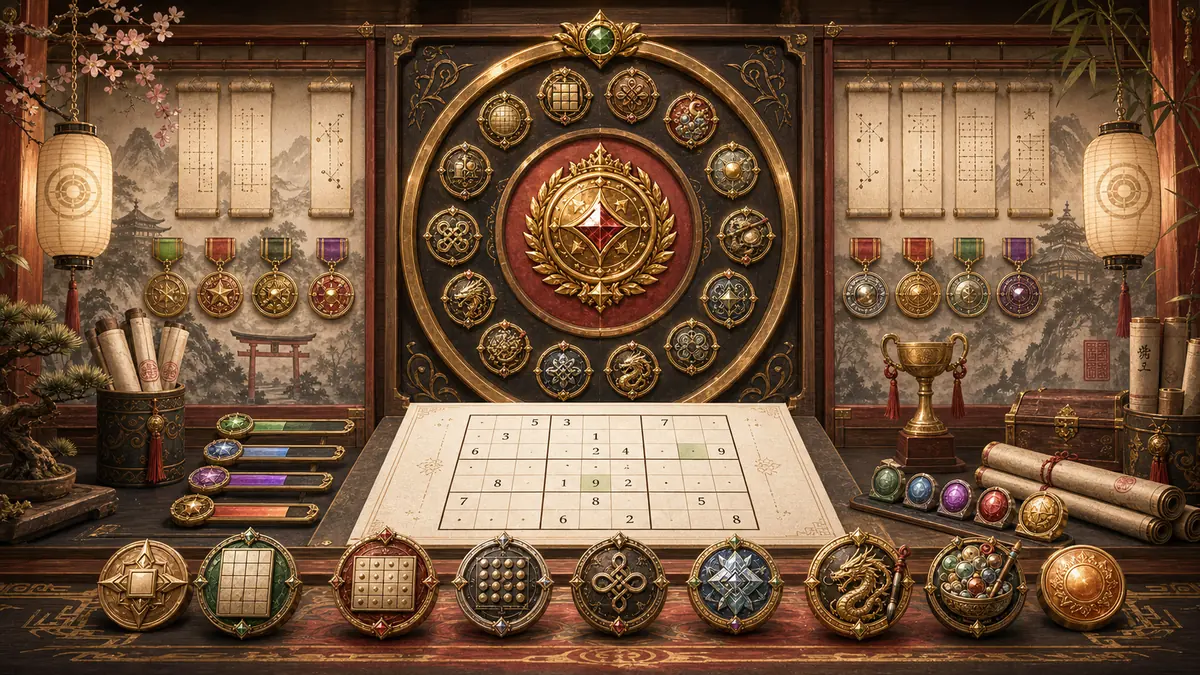 ZUDOKU Awards System Guide: How to Collect 500 Sudoku Awards